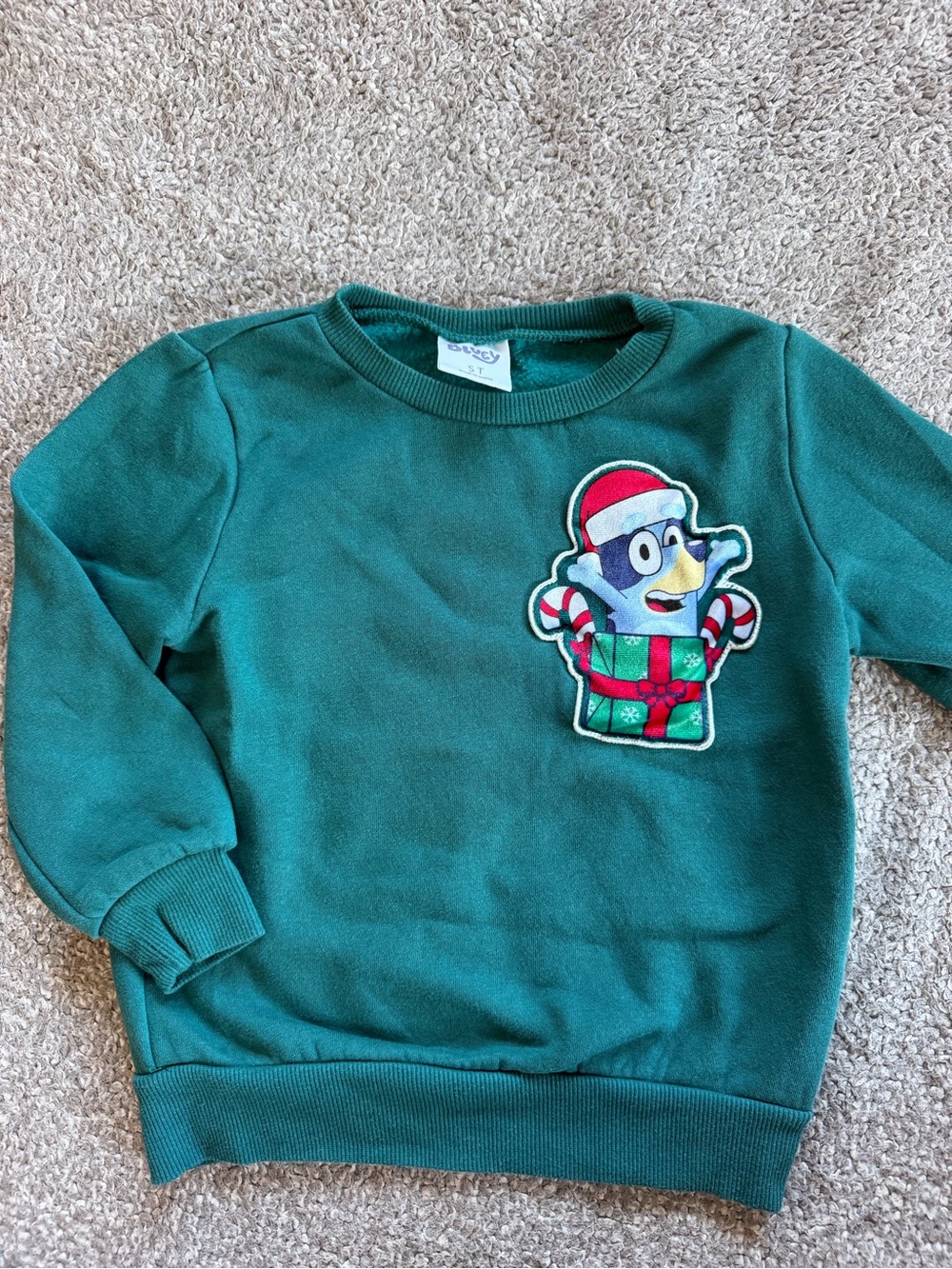 Bluey Christmas Wishlist Sweater
